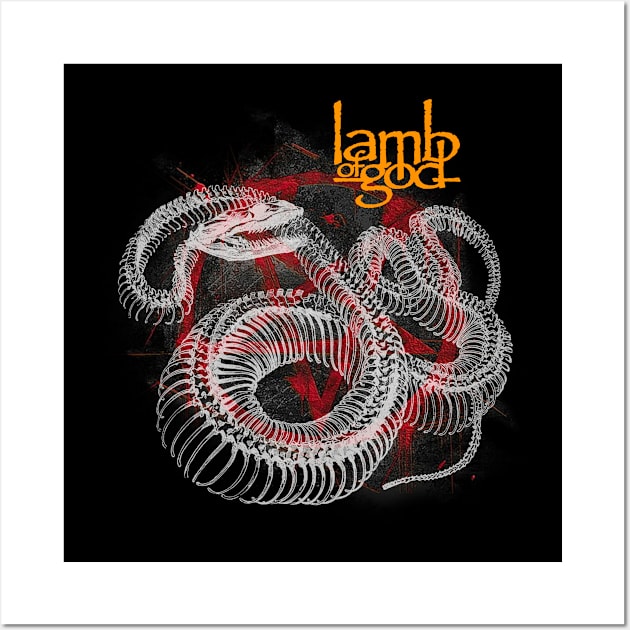 lamb of god Wall Art by Tom's Grafix